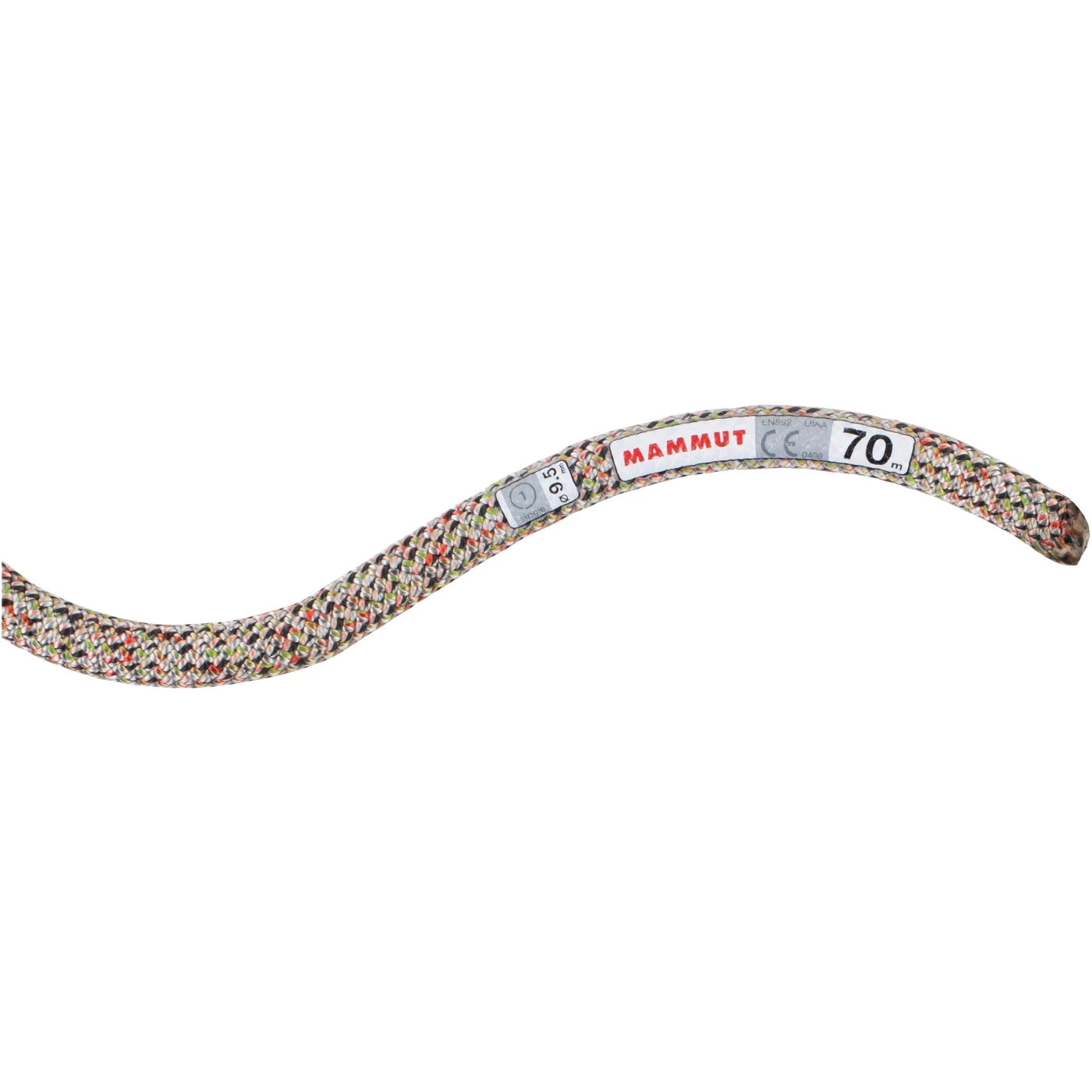 Mammut 9.5 Crag We Care Classic Touw - 80m - Assorted 3 Mammut 9.5 Crag We Care Classic Touw - 80m - Assorted - Afbeelding 3
