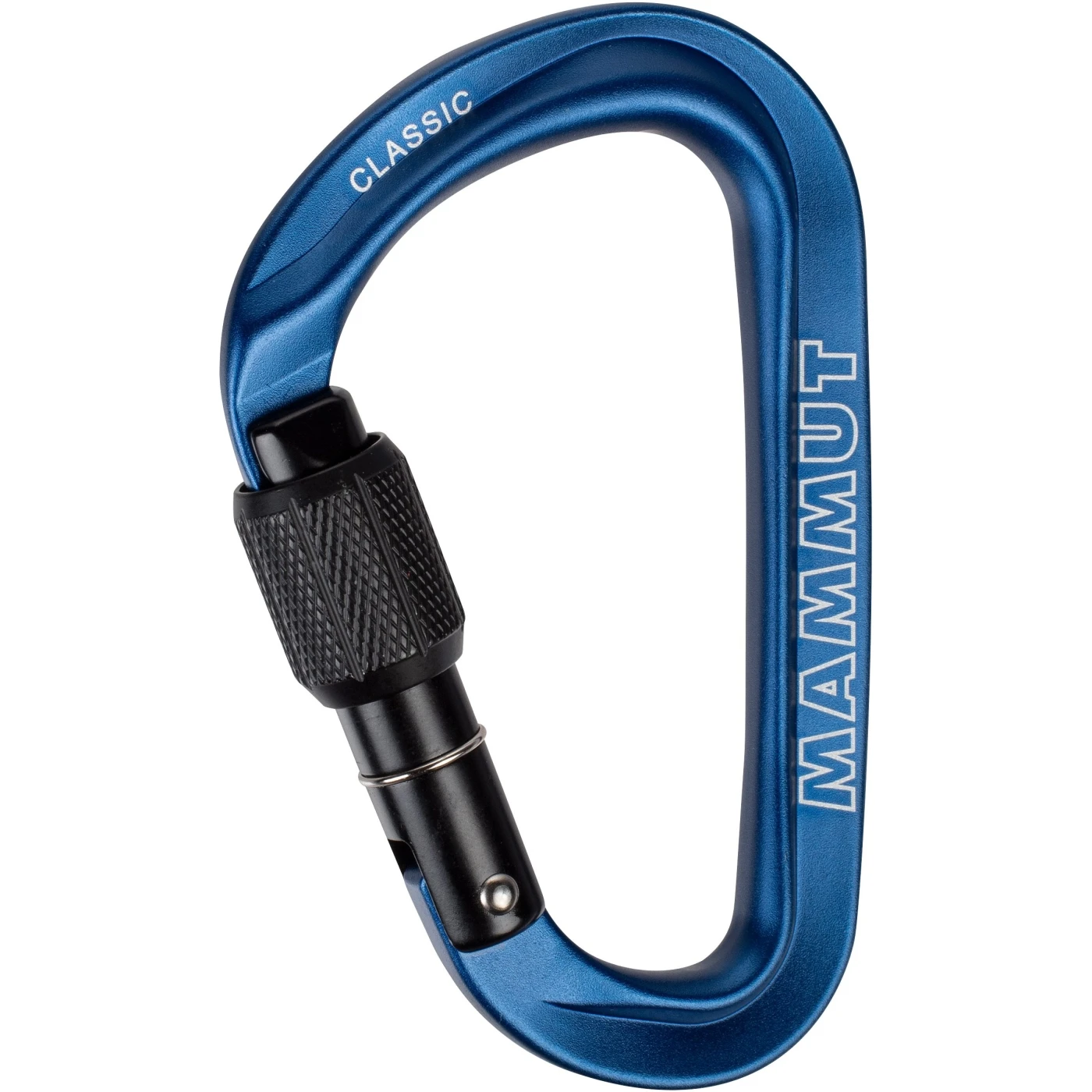 Mammut Classic HMS Screwgate Carabiner - Blue 1 Mammut Classic HMS Screwgate Carabiner - Blue