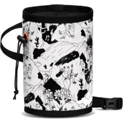 Mammut Gym Print Chalk Bag Pofzak - Climbing Scene AOP