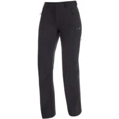 Mammut Winter Hiking Softshell-Broek Dames - Zwart