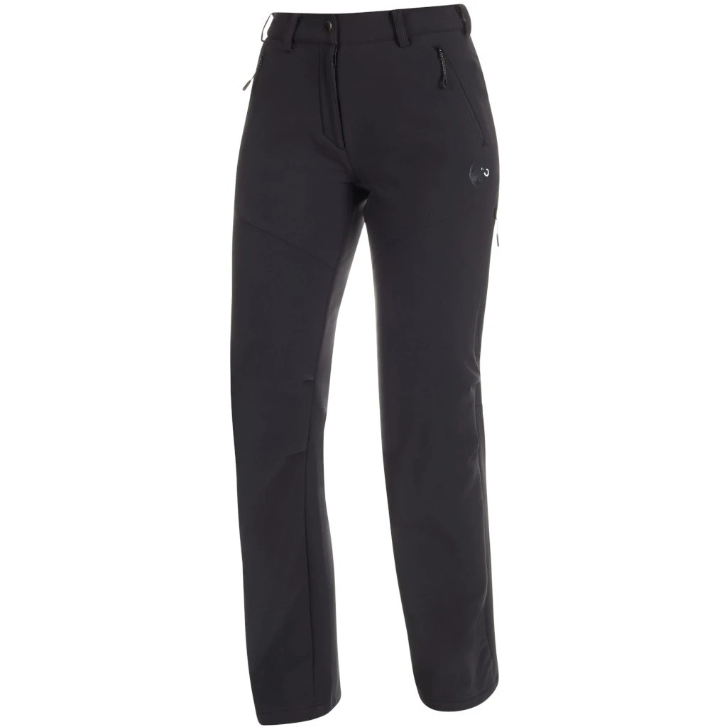 Mammut Winter Hiking Softshell-Broek Dames - Zwart 1 Mammut Winter Hiking Softshell-Broek Dames - Zwart