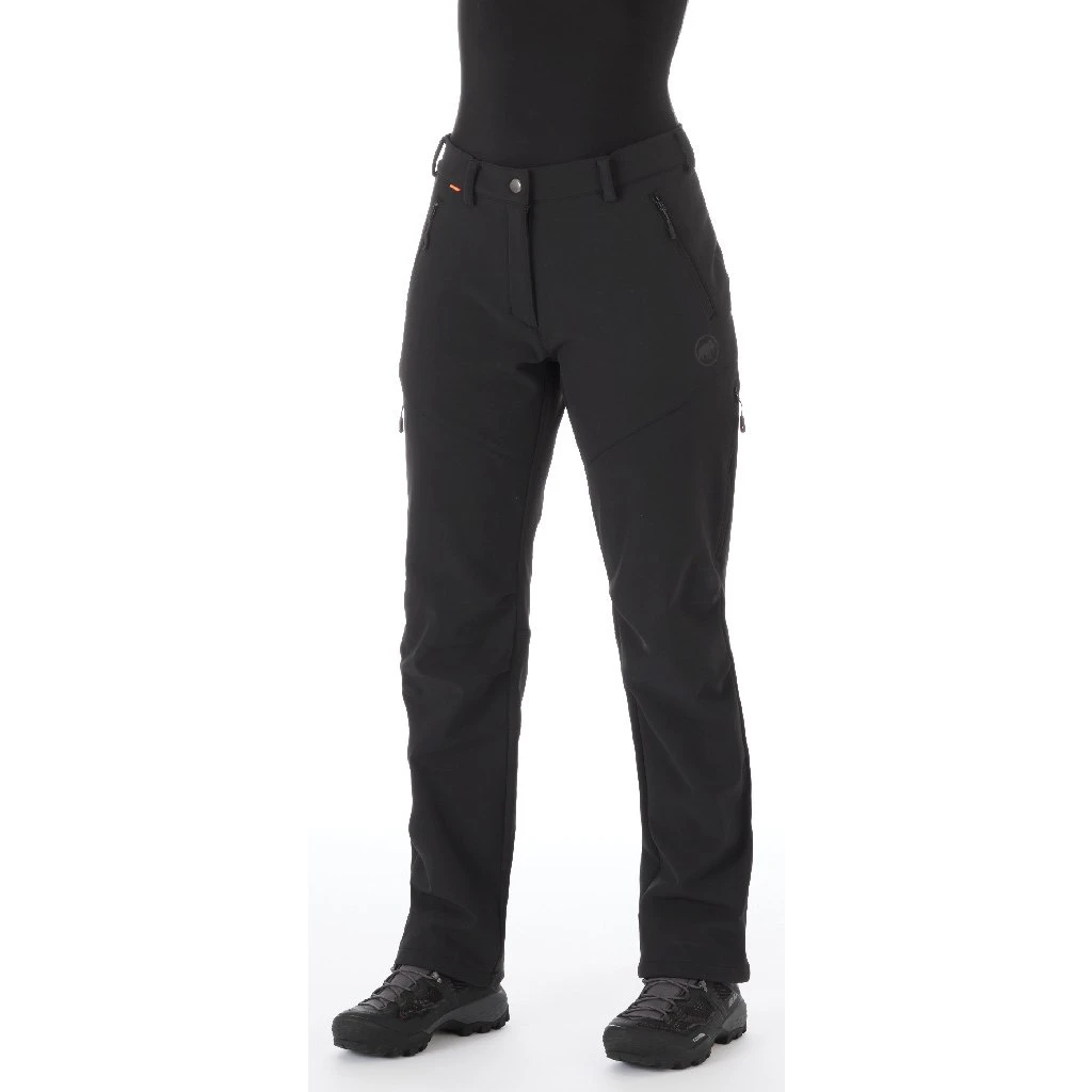 Mammut Winter Hiking Softshell-Broek Dames - Zwart 2 Mammut Winter Hiking Softshell-Broek Dames - Zwart - Afbeelding 2