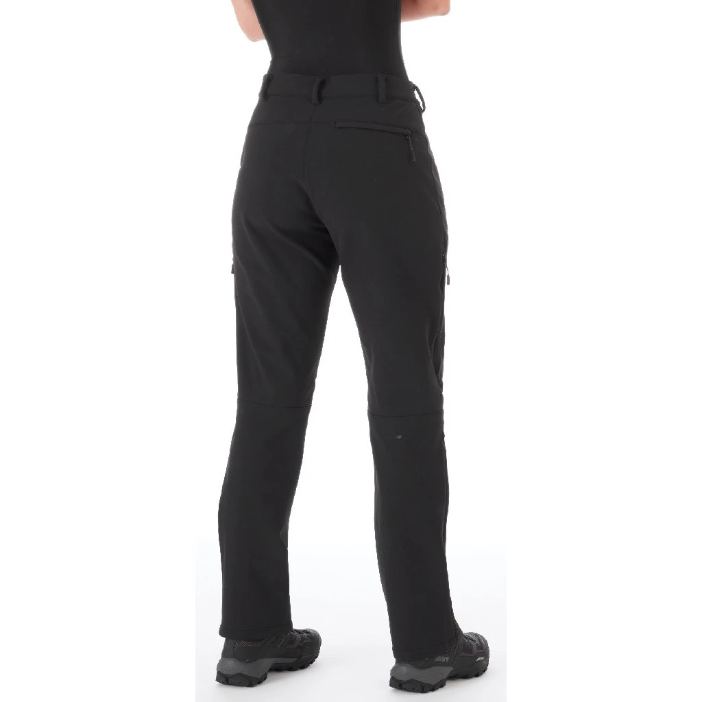 Mammut Winter Hiking Softshell-Broek Dames - Zwart 3 Mammut Winter Hiking Softshell-Broek Dames - Zwart - Afbeelding 3