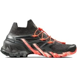 Mammut Aegility Pro Mid Schoenen Dames - Zwart-dark Salmon -Mammut mammut aegility pro mid women shoes black dark salmon 3 1348787