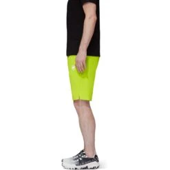 Mammut Aenergy Light Softshell-Short Heren - Highlime -Mammut mammut aenergy light softshell shorts men highlime 3 1228079