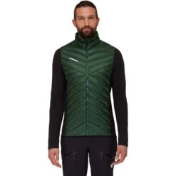 Mammut Albula Hybrid Bodywarmer Heren - Woods-black