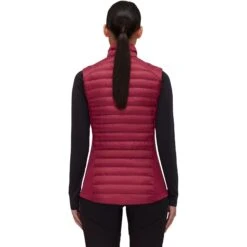 Mammut Albula Hybrid Bodywarmer Dames - Blood Red -Mammut mammut albula insulated hybrid vest women blood red 3 1483125