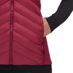 Mammut Albula Hybrid Bodywarmer Dames - Blood Red -Mammut mammut albula insulated hybrid vest women blood red 4 1483126