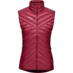 Mammut Albula Hybrid Bodywarmer Dames - Blood Red -Mammut mammut albula insulated hybrid vest women blood red 5 1483127