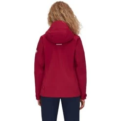 Mammut Alto Guide Hardshell Jas Dames 1010-29570 - Blood Red -Mammut mammut alto guide hardshell hooded jacket women blood red 3 1483065
