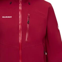 Mammut Alto Guide Hardshell Jas Dames 1010-29570 - Blood Red -Mammut mammut alto guide hardshell hooded jacket women blood red 5 1483067