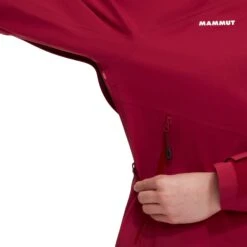 Mammut Alto Guide Hardshell Jas Dames 1010-29570 - Blood Red -Mammut mammut alto guide hardshell hooded jacket women blood red 9 1483071