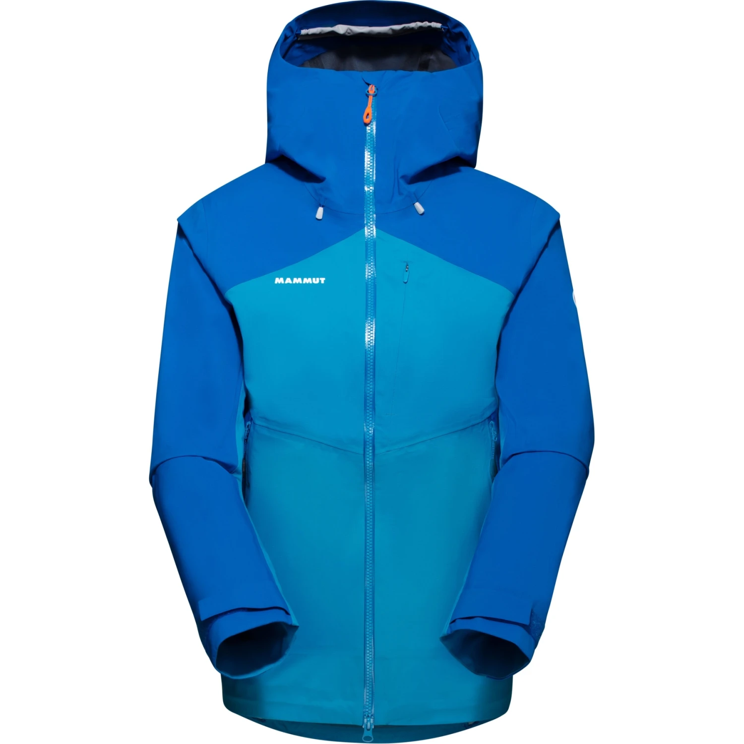 Mammut Alto Guide Hardshell Jas Dames 1010-29570 - Gentian-ice 2 Mammut Alto Guide Hardshell Jas Dames 1010-29570 - Gentian-ice - Afbeelding 2