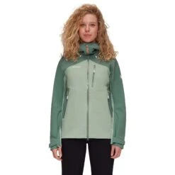 Mammut Alto Guide Hardshell Jas Dames 1010-29570 - Jade-dark Jade