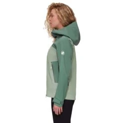 Mammut Alto Guide Hardshell Jas Dames 1010-29570 - Jade-dark Jade -Mammut mammut alto guide hardshell hooded jacket women jade dark jade 3 1449294