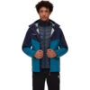 Mammut Convey 3 In 1 Hardshell Jas Met Capuchon Heren - Deep Ice-marine