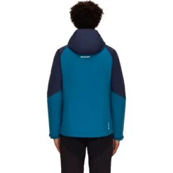 Mammut Convey 3 In 1 Hardshell Jas Met Capuchon Heren - Deep Ice-marine -Mammut mammut convey 3 in 1 hardshell hooded jacket men deep ice marine 3 1483386