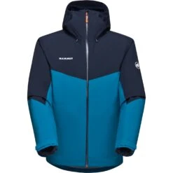 Mammut Convey 3 In 1 Hardshell Jas Met Capuchon Heren - Deep Ice-marine -Mammut mammut convey 3 in 1 hardshell hooded jacket men deep ice marine 4 1483387