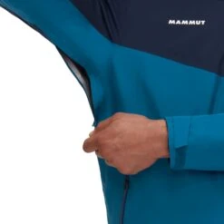 Mammut Convey 3 In 1 Hardshell Jas Met Capuchon Heren - Deep Ice-marine -Mammut mammut convey 3 in 1 hardshell hooded jacket men deep ice marine 9 1483392