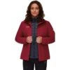 Mammut Convey 3 In 1 Hardshell Jas Met Capuchon Dames - Blood Red-marine
