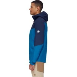 Mammut Convey Tour Hardshell Jas Met Capuchon Heren 1010-27841 - Deep Ice-marine -Mammut mammut convey tour hardshell hooded jacket men deep ice marine 3 1350481