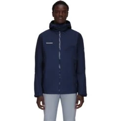 Mammut Convey Tour Hardshell Jas Met Capuchon Heren 1010-27841 - Marine