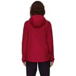 Mammut Convey Tour Hardshell Jas Met Capuchon Dames 1010-27851 - Blood Red-black -Mammut mammut convey tour hardshell hooded jacket women blood red black 3 1483334