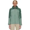 Mammut Convey Tour Hardshell Jas Met Capuchon Dames 1010-27851 - Jade-dark Jade