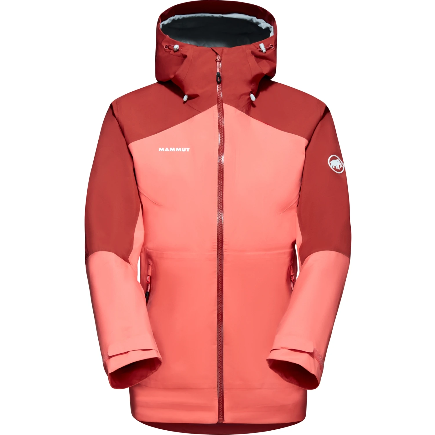 Mammut Convey Tour Hardshell Jas Met Capuchon Dames 1010-27851 - Salmon-terracotta 2 Mammut Convey Tour Hardshell Jas Met Capuchon Dames 1010-27851 - Salmon-terracotta - Afbeelding 2