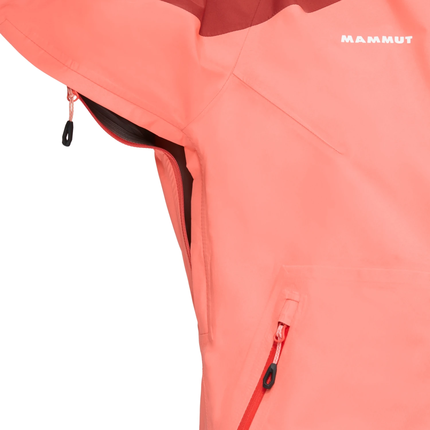 Mammut Convey Tour Hardshell Jas Met Capuchon Dames 1010-27851 - Salmon-terracotta 6 Mammut Convey Tour Hardshell Jas Met Capuchon Dames 1010-27851 - Salmon-terracotta - Afbeelding 6