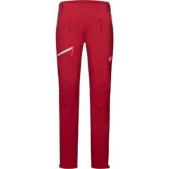 Mammut Courmayeur Softshell-Broek Dames - Regular - Blood Red