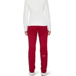 Mammut Courmayeur Softshell-Broek Dames - Regular - Blood Red -Mammut mammut courmayeur softshell pants women blood red 4 1243171