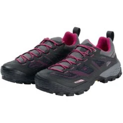 Mammut Ducan Low GTX Schoenen Dames - Phantom-dark Pink -Mammut mammut ducan low gtx hiking shoe women phantom dark pink 1 908530