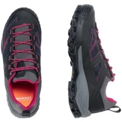 Mammut Ducan Low GTX Schoenen Dames - Phantom-dark Pink