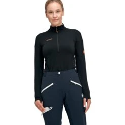 Mammut Eisfeld Advanced Softshell-Broek Dames - Regular - Night -Mammut mammut eisfeld advanced softshell pants women night 4 908663