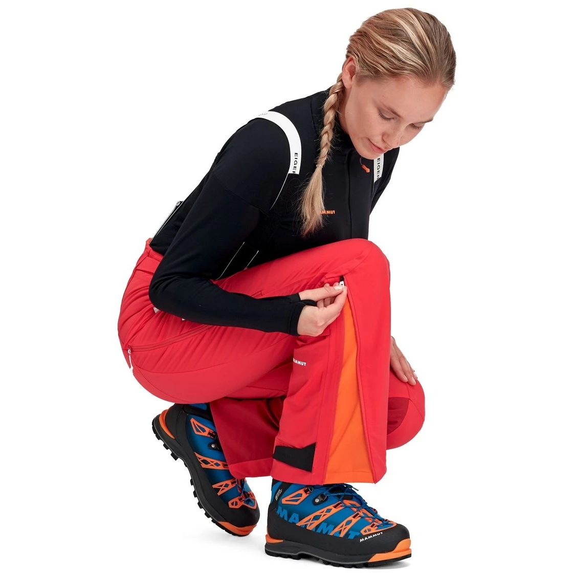 Mammut Eisfeld Guide Softshell-Broek Dames - Regular - Azalea 10 Mammut Eisfeld Guide Softshell-Broek Dames - Regular - Azalea - Afbeelding 10