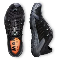 Mammut Hueco II Low GTX Outdoor Schoenen Heren - Zwart-steel