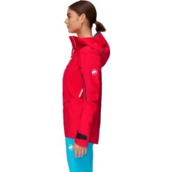 Mammut Nordwand Advanced Hardshell Jas Met Capuchon Dames - Azalea -Mammut mammut nordwand advanced hardshell hooded jacket women azalea 3 1270014
