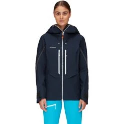Mammut Nordwand Advanced Hardshell Jas Met Capuchon Dames - Night
