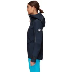 Mammut Nordwand Advanced Hardshell Jas Met Capuchon Dames - Night -Mammut mammut nordwand advanced hardshell hooded jacket women night 3 1270020