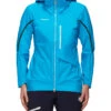 Mammut Nordwand Light Hardshell Jas Met Capuchon Dames - Sky