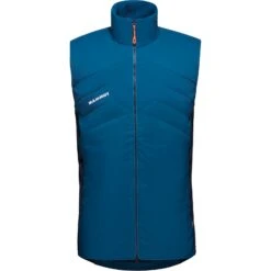 Mammut Rime Light Flex Bodywarmer Heren - Deep Ice-marine -Mammut mammut rime light flex insulated vest men deep ice marine 4 1484900