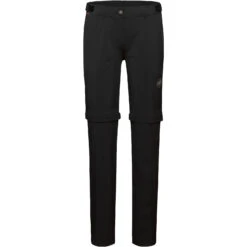 Mammut Runbold Zip-Off Broek Dames - Regular - Zwart
