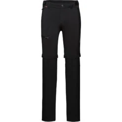 Mammut Runbold Zip-Off Broek Heren - Regular - Zwart
