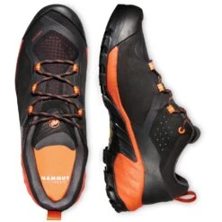 Mammut Sapuen Low GTX® Wandelschoenen Heren - Zwart-hot Red