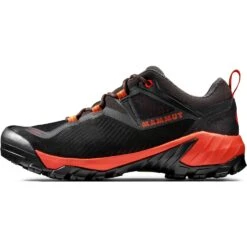 Mammut Sapuen Low GTX® Wandelschoenen Heren - Zwart-hot Red -Mammut mammut sapuen low gtx men shoes black hot red 6 1448120