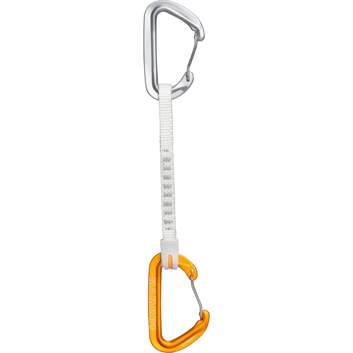 Mammut Sender Wire 17 Cm Quickdraw - Light Grey-gold 1 Mammut Sender Wire 17 Cm Quickdraw - Light Grey-gold