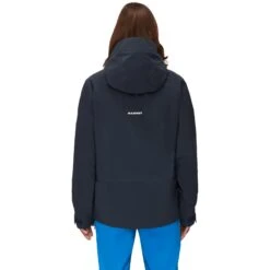 Mammut Stoney Hardshell Jas Heren - Marine-vibrant Orange -Mammut mammut stoney hardshell jacket men marine vibrant orange 3 1484960