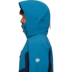 Mammut Stoney Hardshell Thermojas Heren - Marine-deep Ice -Mammut mammut stoney hardshell thermo jacket men marine deep ice 10 1485021