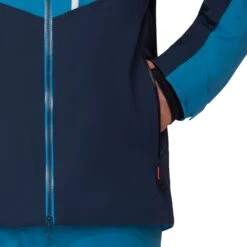 Mammut Stoney Hardshell Thermojas Heren - Marine-deep Ice -Mammut mammut stoney hardshell thermo jacket men marine deep ice 8 1485019